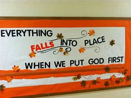 Image result for Religious Fall Bulletin Board Ideas