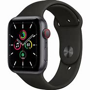 Image result for Apple Watch SE Black with Silver Strap