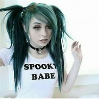 Image result for Cute Emo Hair with Piggy Tails
