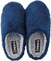 Image result for Men's Fuzzy Slippers