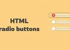 Image result for html radio button