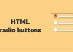 Image result for Radio Button Events HTML