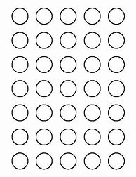Image result for 1 Inch Circle Label Template