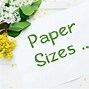 Image result for ISO A4 Paper Size