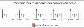 Image result for Micrometer vs Nanometer