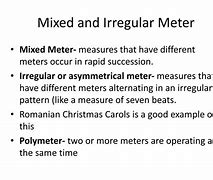 Image result for Irregular Meter