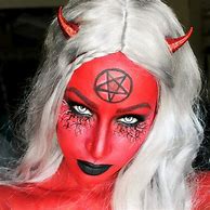 Image result for Devil Costume Makeup