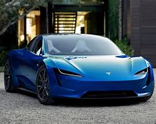 Image result for Tesla Roadster Blue