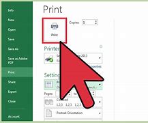 Image result for How to Print Exel Seet