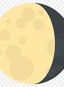 Image result for Full Dark Moon Emoji