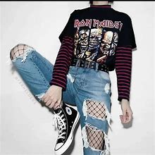 Image result for Emo Aesthetic Grunge Outfits