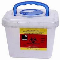 Image result for White Sharps Container