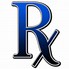 Image result for RX Logo Black and White