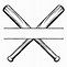 Image result for Baseball Bat Vector Art