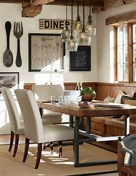 Image result for Rustic Dining Room Wall Decor