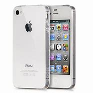 Image result for iPhone 4S White with Plastic Case