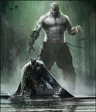 Image result for Batman vs Bane Art