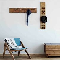 Image result for Vertical Wall Coat Racks with Hooks