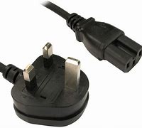 Image result for UK to C15 Plug Power Cable