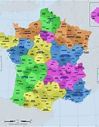 Image result for Carte De La France Département