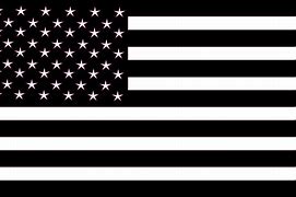 Image result for Black American Flag Decal
