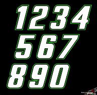 Image result for NASCAR Number Font 1