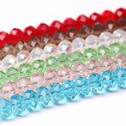 Image result for Facetted Glass Bead Shapes