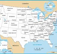 Image result for United States Map with Oceans