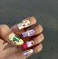 Image result for Coffin Birthday Nails
