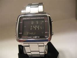 Image result for Seiko Digital Atomic Watch