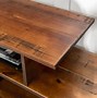 Image result for Stained Wood TV Stand 60 Inch