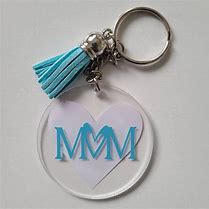 Image result for Round Acrylic Keychain