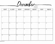 Image result for Printable December Calendar