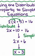 Image result for Equations Using Distributive Property