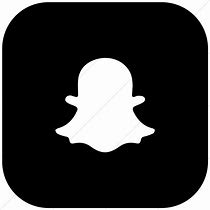 Image result for Black and Transparent Snapchat Logo