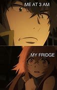 Image result for Anime Refrigerator Throw Meme