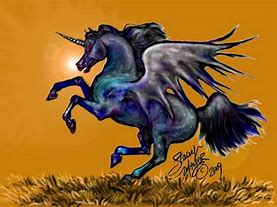 Image result for Black Flying Unicorn