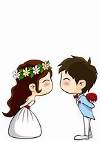 Image result for Cute Wedding Couple Cartoon Png
