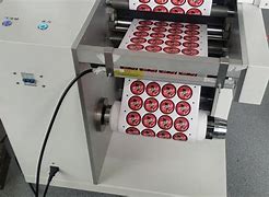 Image result for Round Sticker Machine
