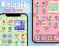 Image result for Kawaii Design for App Icons