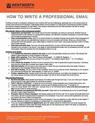 Image result for Professional Email Template