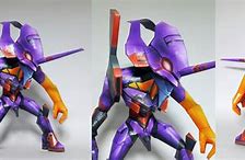 Image result for Evangelion Papercraft