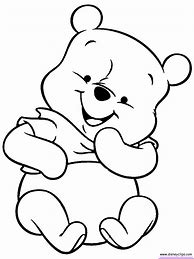 Image result for Baby Winnie the Pooh Outline