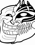 Image result for Troll Face Coloring Page