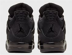 Image result for Jordan Retro 4 Black Cat Finish Line