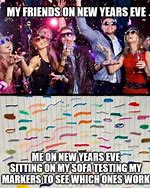 Image result for New Year's Eve Birthday Meme