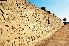 Image result for Hieroglyphics On Pyramid Wall