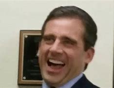 Image result for Michael Scott Laughing