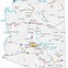 Image result for Arizona Road Map with Cities