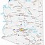 Image result for Printable Map of Arizona with Cities